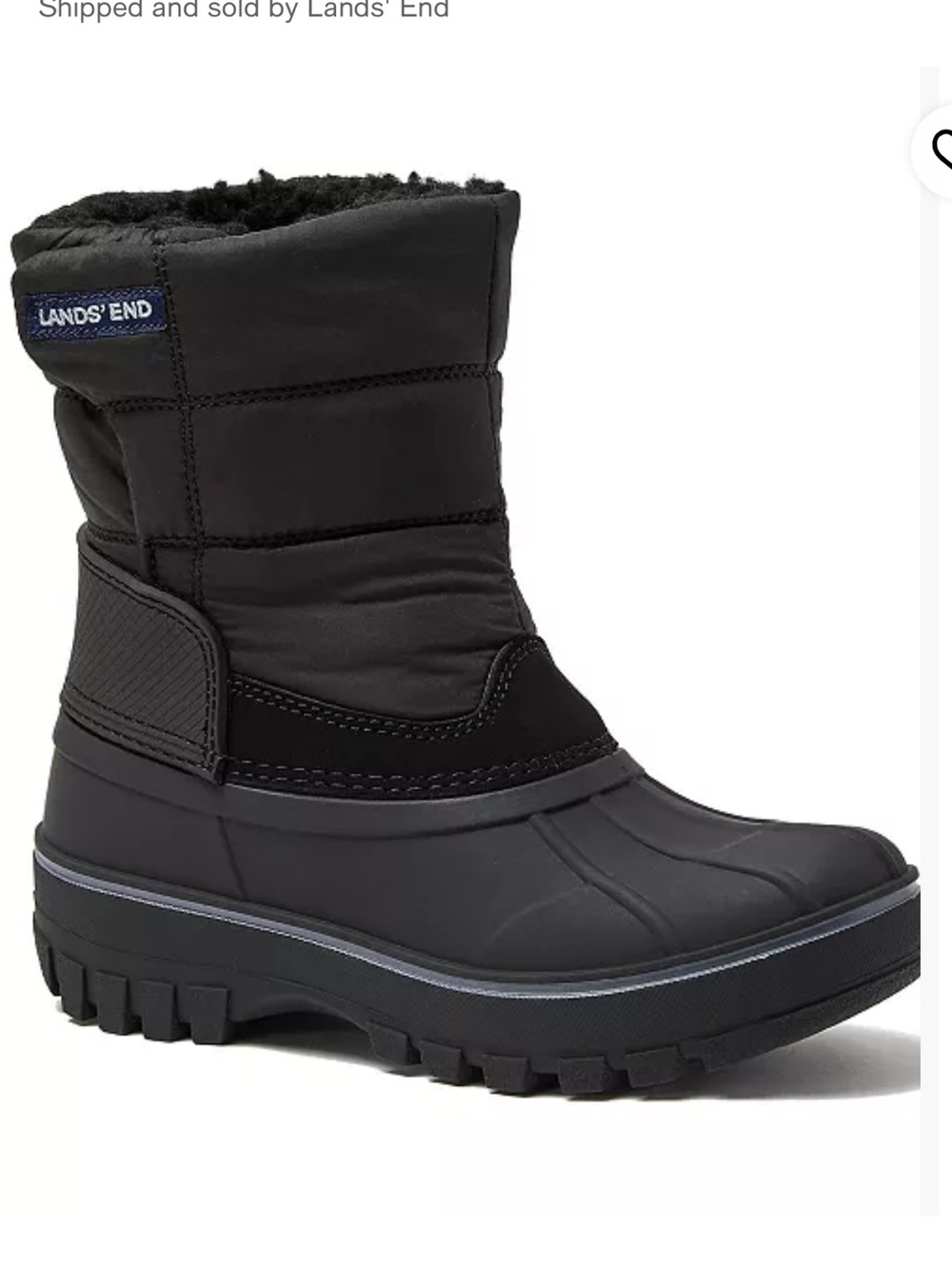 Baby’s Winter Boots Land’sEnd.Waterproof